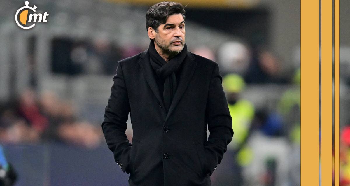 Paulo Fonseca observa un juego del Milan (Reuters)