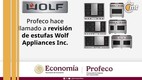 Las estufas tienen que ser revisadas, según informó Profeco.