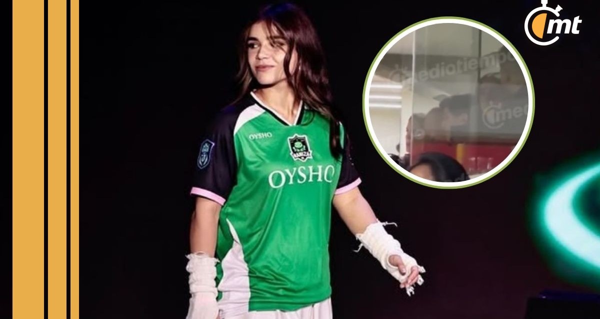 Sebastián Cáceres asistió a la Final de la Queens League (Foto: Especial)