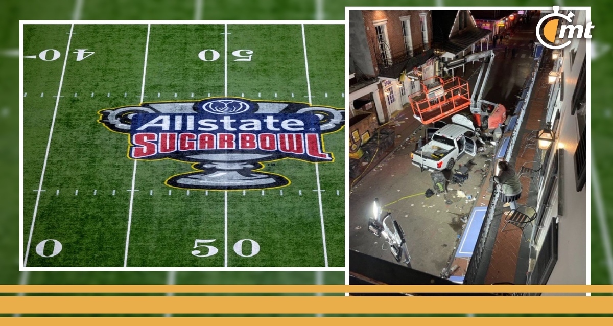 Masacre en Nueva Orleans ocurre previo al Allstate Sugar Bowl 2025. Foto: Especial