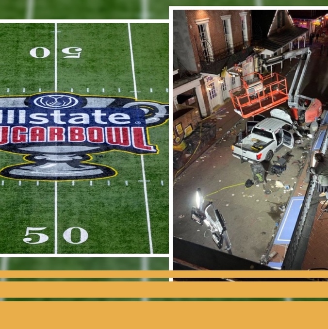 Masacre en Nueva Orleans ocurre previo al Allstate Sugar Bowl 2025. Foto: Especial
