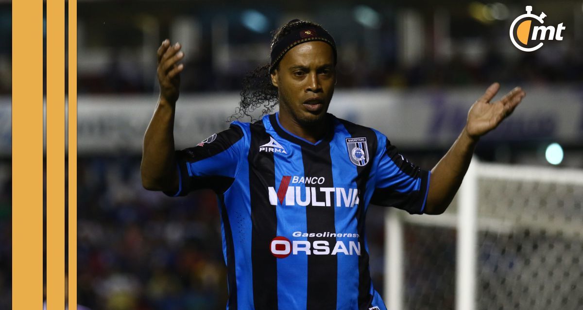 Ronaldinho tuvo un destacado paso por la Liga MX, que le alcanzó para llegar a una Final (Imago7)
