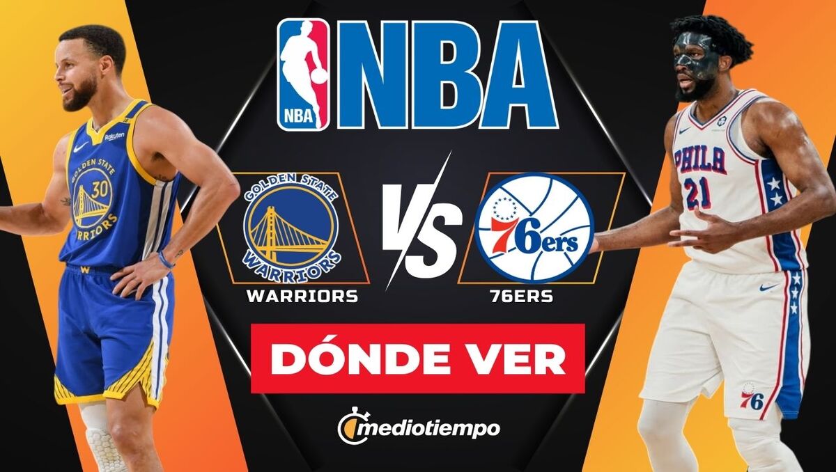 Dónde y a qué hora ver Warriors vs 7e6rs HOY partido de NBA