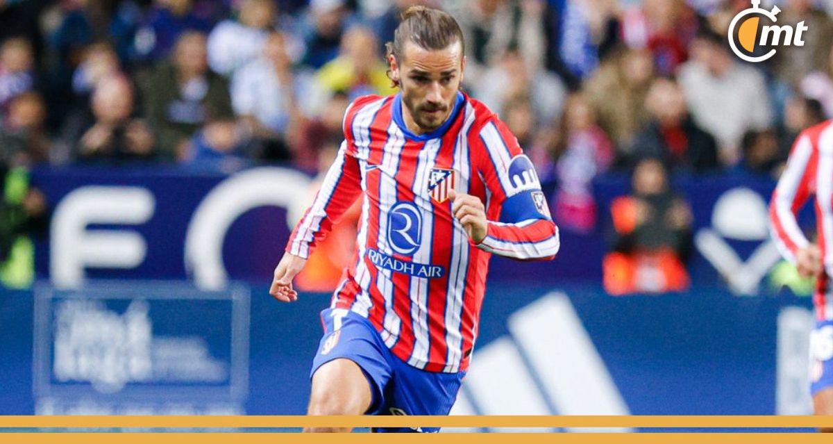 Antoine Griezmann marcó el único gol del partido (X: @Atleti)