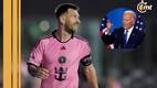 Lionel Messi no asistió a la ceremonia de Biden (Reuters)