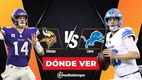 Consulta los horarios, pronósticos y canales EN VIVO del Lions vs Vikings Semana 18. Foto: (Especial)