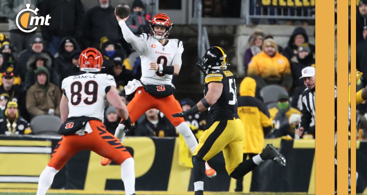Joe Burrow lanzó para más de 250 yardas (Reuters)