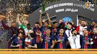 PSG ganó su decimotercer título de Supercopa francesa (AFP)