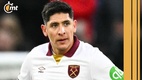 Edson Álvarez, jugador mexicano del West Ham (AFP)
