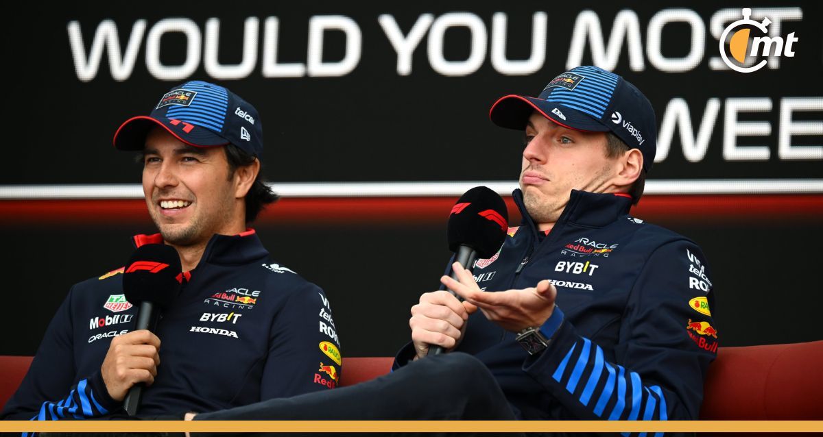Sergio Pérez y Max Verstappen lograron el 1-2 en el Campeonato de Pilotos del 2023 (X: @redbullracing)