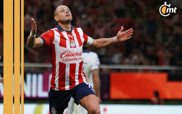 Así celebró Chicharito la anotación contra Puebla. (Imago7)