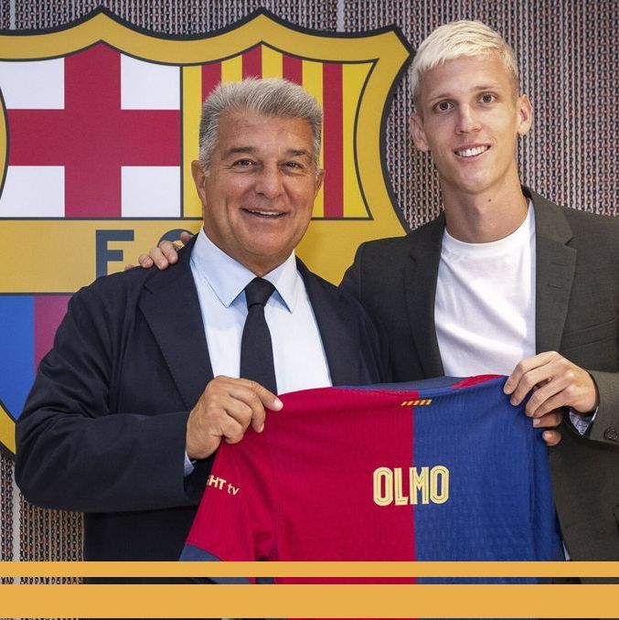 Dani Olmo llegó al Barcelona apenas a mediados del 2024 (Especial)