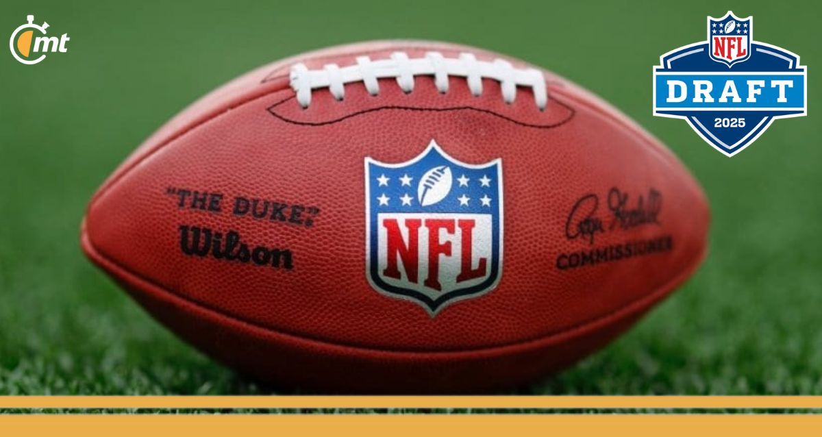 ¡Este es el ORDEN del DRAFT NFL 2025!. Foto: Especial.
