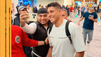 Luis Romo ya se encuentra en la ciudad de Guadalajara. (Foto: Juan Manuel Figueroa)