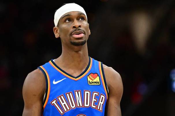 Shai Gilgeous Alexander se lamenta en Cleveland (Reuters)