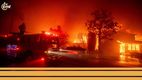 ¡Los Ángeles lucen de esta forma después de los INCENDIOS!. Foto: Especial.