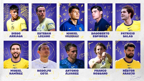 Jugadores con los que podría debutar América en el CL2025 (Especial)