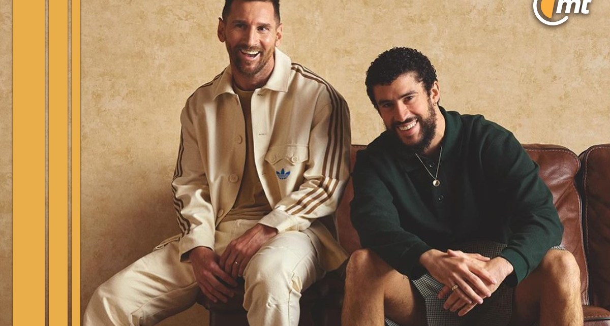 Lionel Messi y Bad Bunny se unieron en una colaboración (Instagram @adidasfootball)