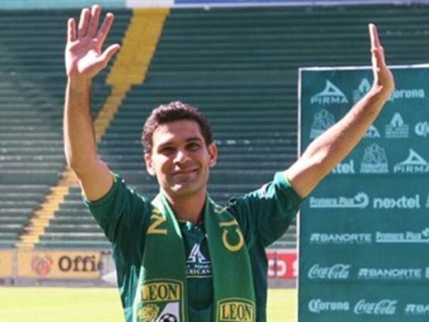 Rafa Márquez, en su presentación con La Fiera (Club León)