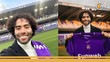 Chino Huerta en su presentación con el Anderlecht (Foto: @RSC Anderlecht)