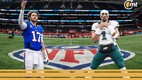 Eagles y Bills, favoritos en los comodines (Foto: Especial)