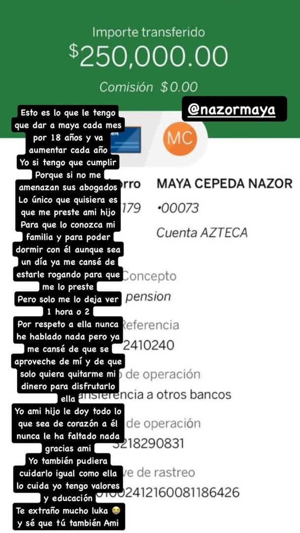 Santa Fe Klan expone a su expareja (Foto: Captura)