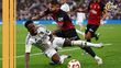 Vinicius y Maffeo tienen 'pique' desde hace varios partidos (Reuters)