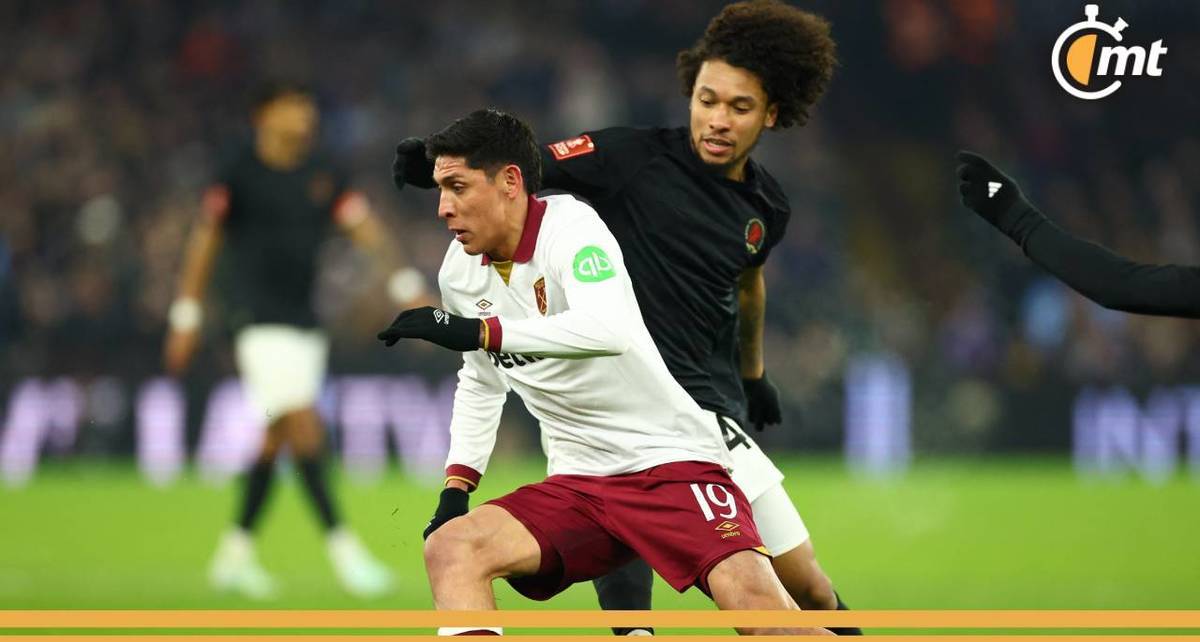 Edson Álvarez no pudo evitar la caída de los Hammers (Reuters)