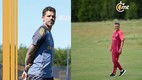 Fernando Gago y Marcelo Gallardo con sus respectivos equipos (Foto:@BocaJuniors/RiverPlate)
