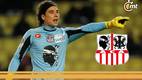 Memo Ochoa, durante un juego del Ajaccio (AFP)