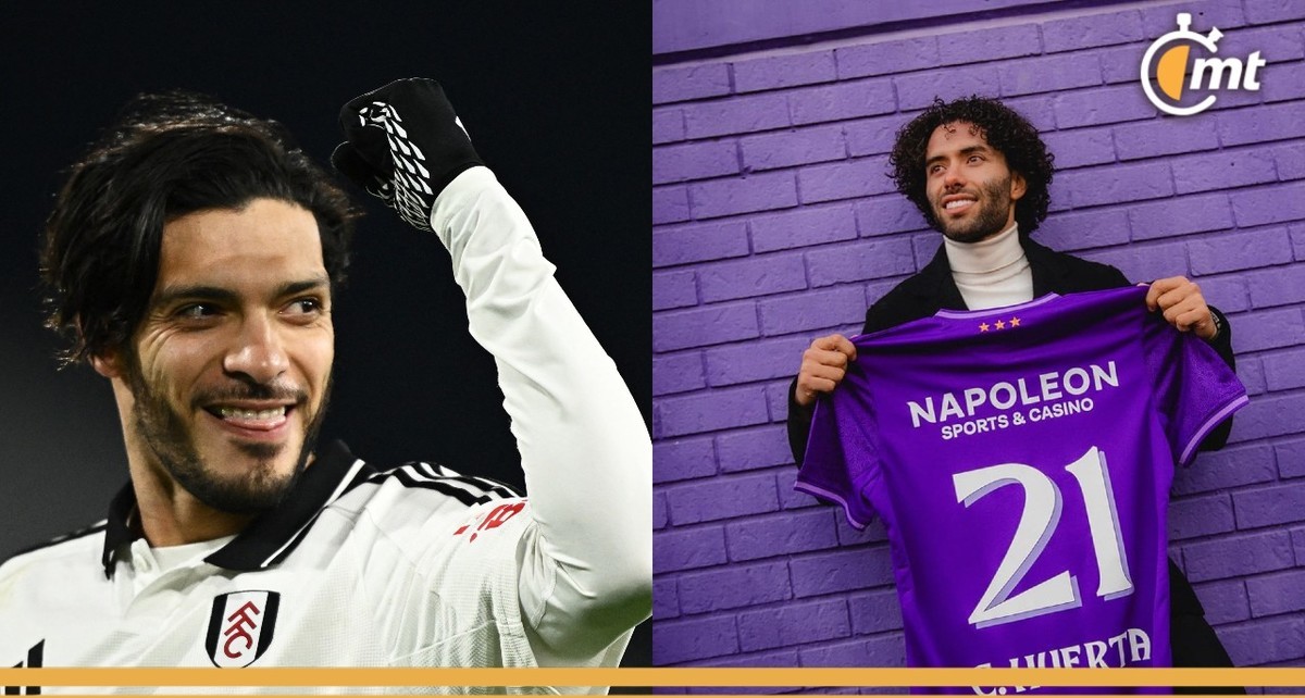 Raúl Jiménez felicito a Huerta por su pase al Anderlecht (Foto: Reuters/@Anderlecht)