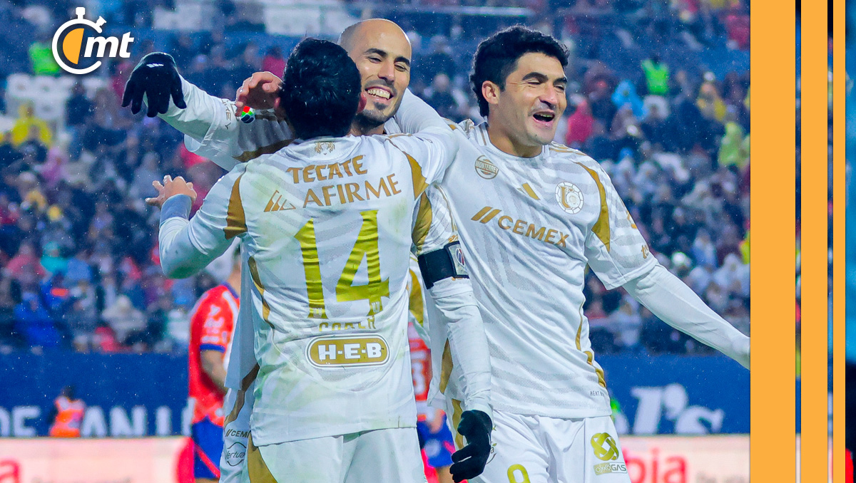 Resumen del partido Atlético de San Luis vs Tigres (1-3). GOLES