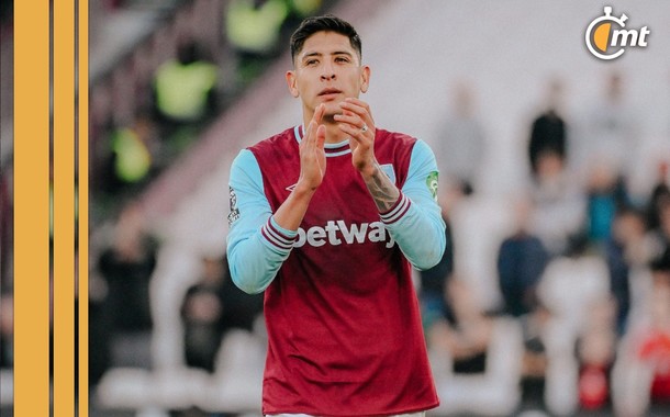 Edson Álvarez no jugó ante con West Ham ante Newcastle (X @WestHamEspanol)