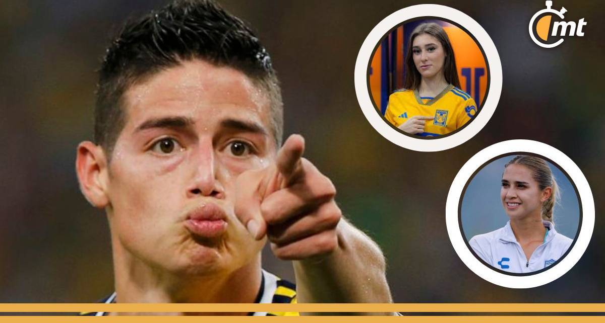 James Rodríguez sigue a Tatiana Flores y Nailea Vidrio en Instagram (Reuters)
