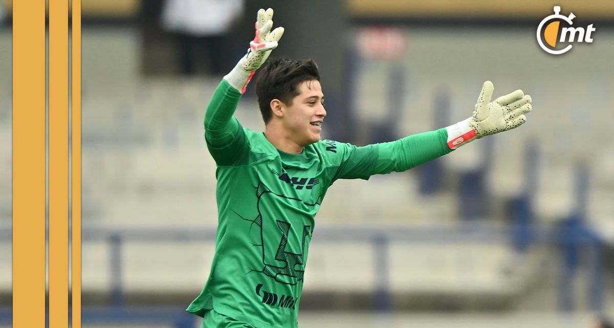 Pablo Lara fue campeón sub 18 con Pumas en 2023 (Imago7)