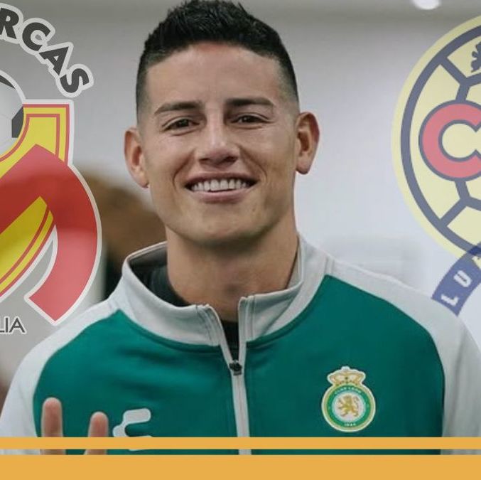 James Rodríguez contra equipos mexicanos (Foto: Especial)