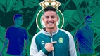 James Rodríguez llegó este lunes a León