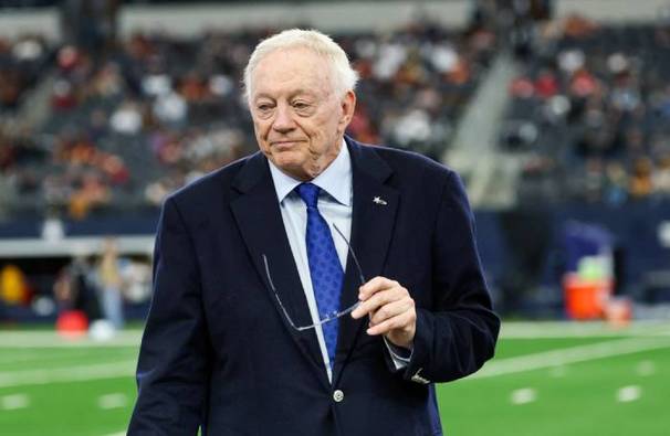 Jerry Jones, en el AT&T Stadium (Reuters)
