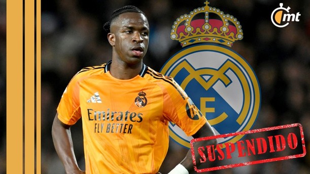 Vinicius no podrá jugar dos partidos con el Real Madrid (Reuters)
