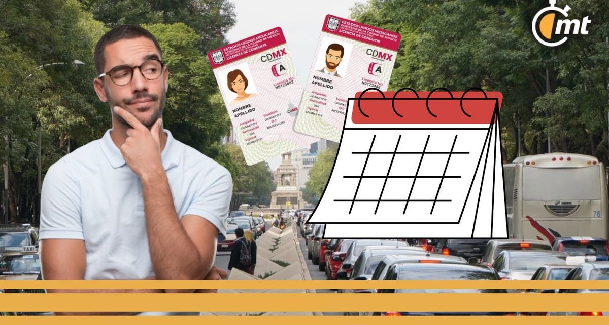 ¿Cuál es la fecha límite para renovar licencia permanente en CDMX? (FOTO): Especial.