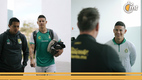 James Rodriguez en las instalaciones del Club León. (FOTO: Club León)