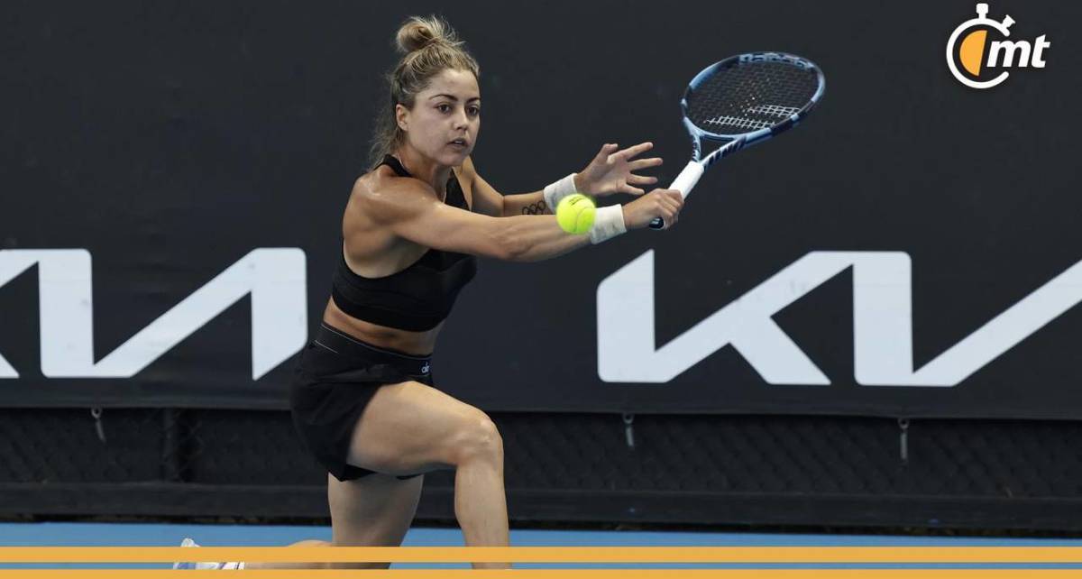 Renata Zarazúa tuvo una destacada participación ante Taylor Townsend (EFE)