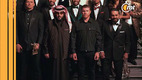 Canelo Álvarez junto a Turki Al-Sheikh en la gala The Ring Magazine.  (Foto: @turkialalshik)