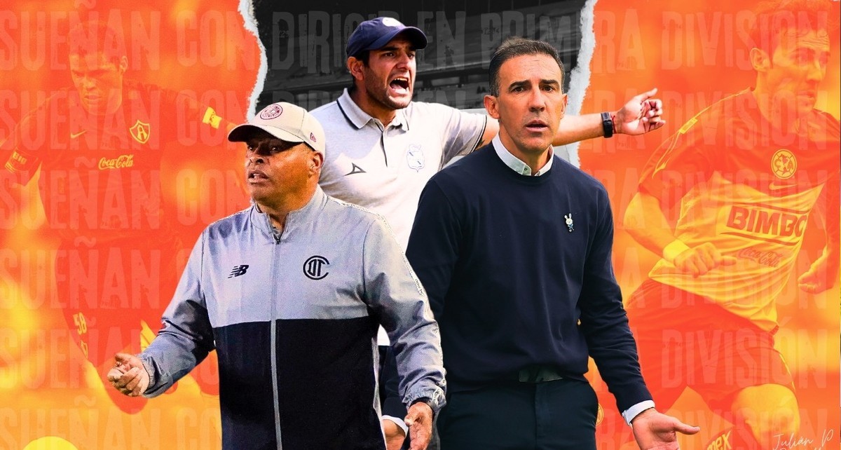 Directores técnicos de la categoría Sub-23 (Foto: Especial)