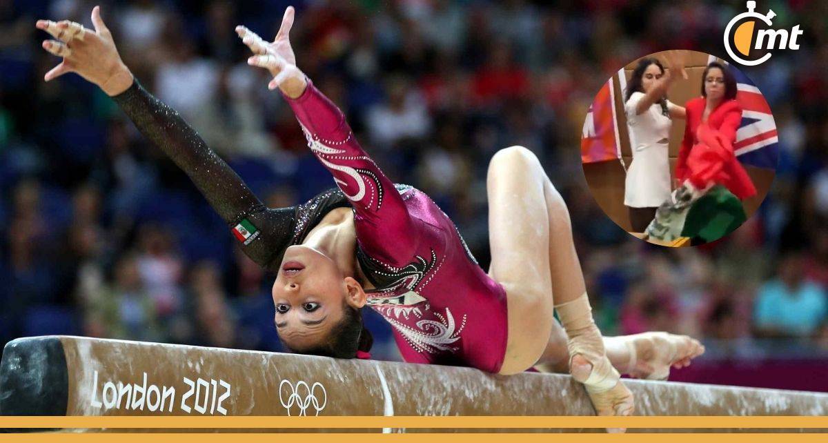 Elsa García arrojó la bandera de México (Mexsport)