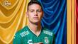 James Rodríguez posa con la playera de La Fiera (@clubleonfc)