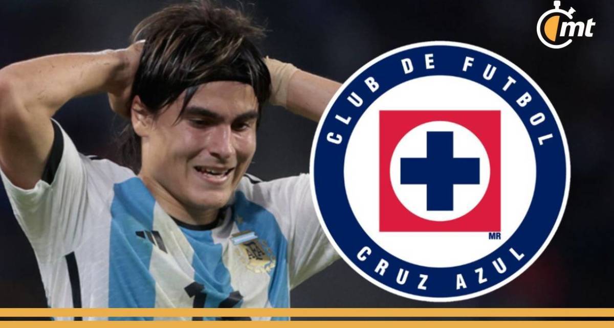 Luka Romero fue criticado por elegir a Cruz Azul (EFE)
