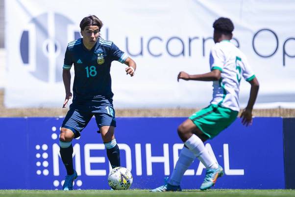 Luka Romero ya jugó el Maurice Revello (Mexsport)