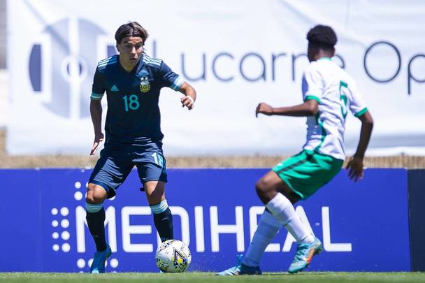 Luka Romero ya jugó el Maurice Revello (Mexsport)