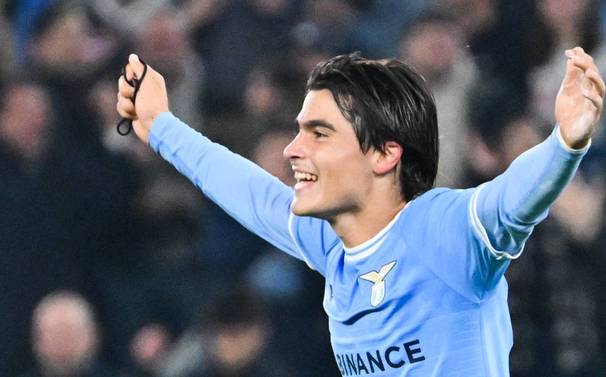 Luka Romero no ha tenido mucha actividad con Lazio (AFP)